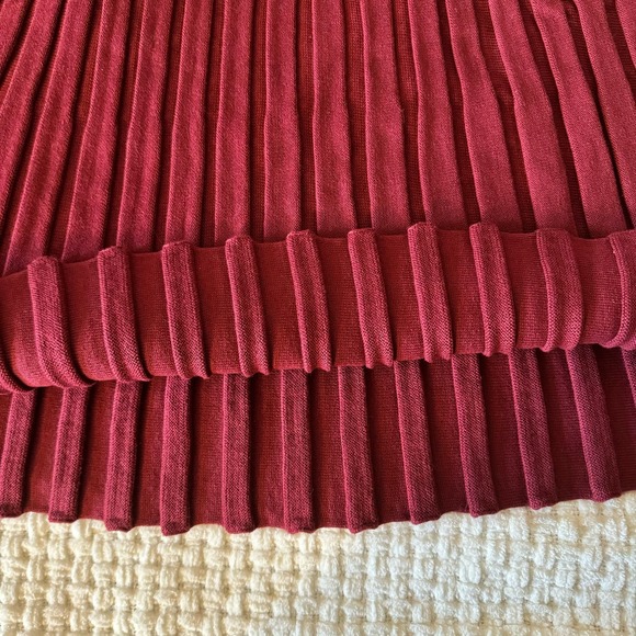 Thebe Magugu Wine Red Rib-Knit Cut-Out Midi Dress - XS - NWT - Picture 6 of 8